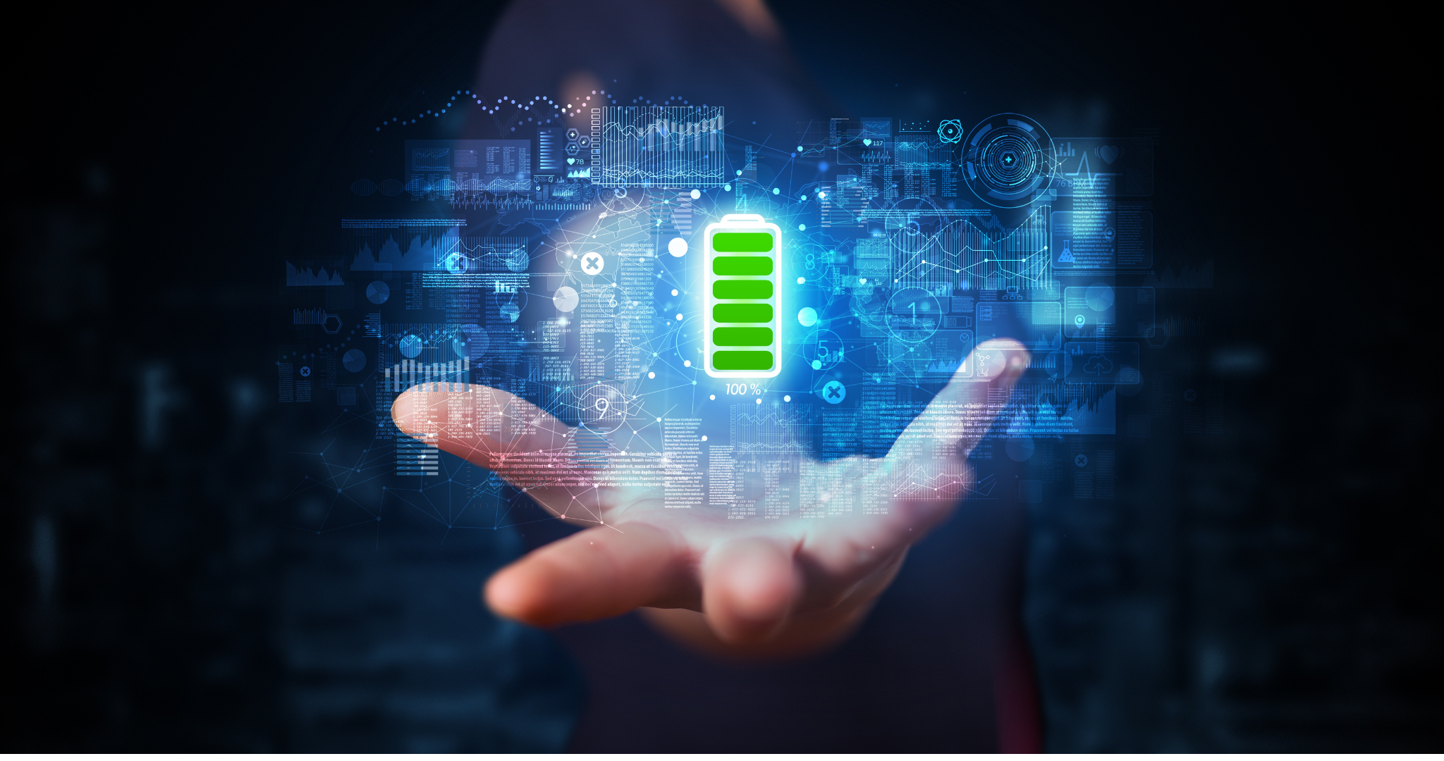 A man holding a custom made battery pack that was designed and contract manufactured for his battery application that was made by Ttek AI