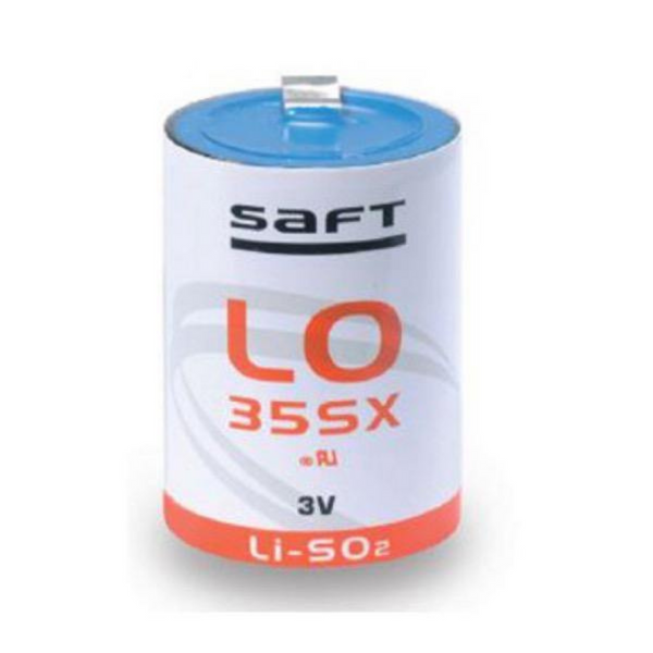 Saft LO35SX STS Lithium Battery 2/3 C 2.2 Ah 2.8 V Li-SO2 Cylindrical Cell
