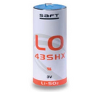 LO43SHX Saft LO43SHX STS Lithium Battery 5/4 C 5.0 Ah 2.8 V Li-SO2 Cylindrical Cell