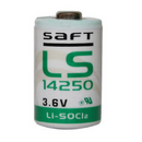 LS14250 Saft LS14250 Lithium Battery 1/2 AA 1.2 Ah 3.6 V Li-SOCl2 Cylindrical Cell