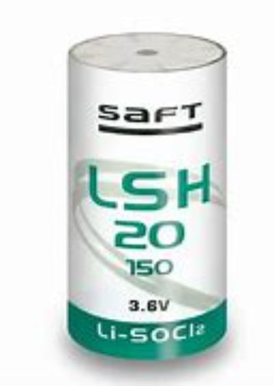 LSH20-150 Saft LSH20-150 Lithium Battery D 14.0 Ah 3.6 V Li-SOCl2 Cylindrical Cell