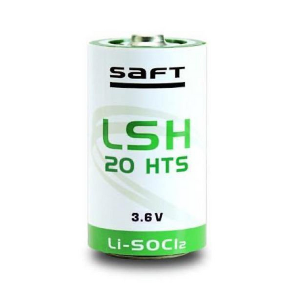 Saft LSH20-HTS Lithium Battery D 11.0 Ah 3.6 V Li-SOCl2 Cylindrical Cell