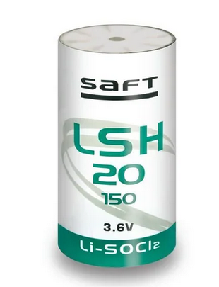Saft LSH20-150 Lithium Battery D 14.0 Ah 3.6 V Li-SOCl2 Cylindrical Cell