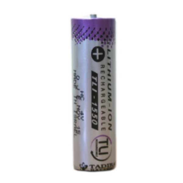 Tadiran TLI-1550HC (High Capacity) Lithium Ion Battery AA 500 mAh 4.0 V Cylindrical Cell