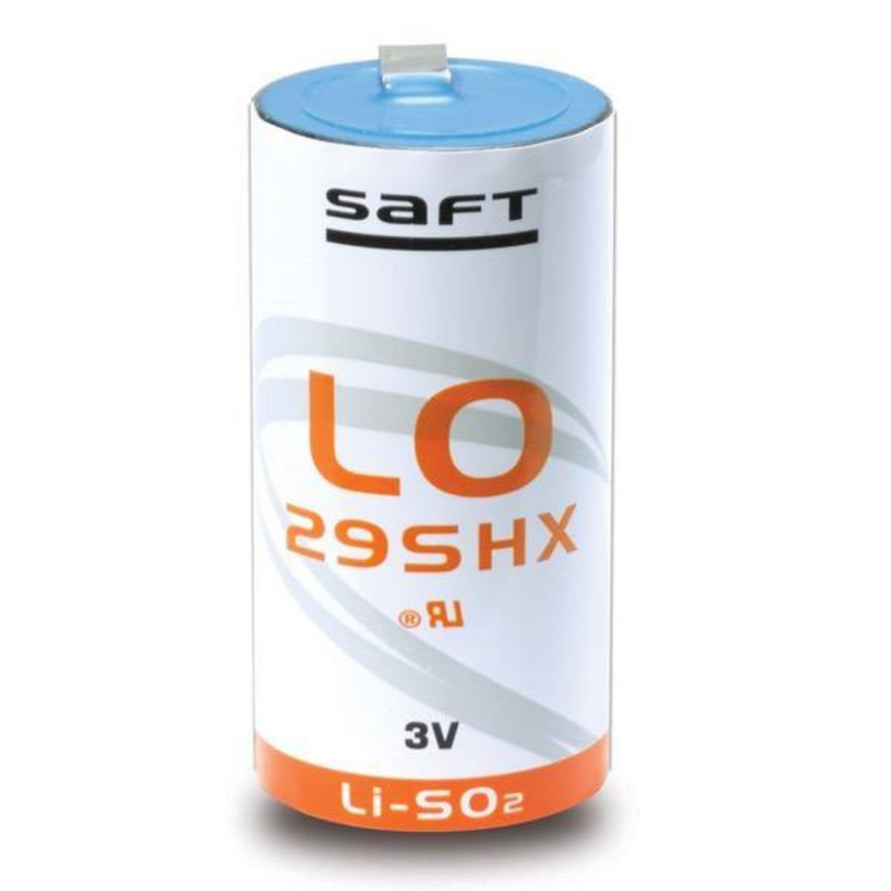 Saft LO29SHX Lithium Battery C 3.75 Ah 2.8 V Li-SO2 Cylindrical Cell