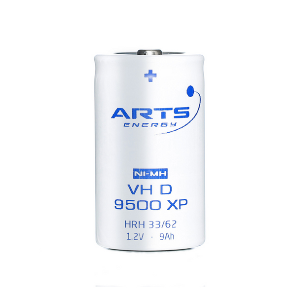 Arts Energy VH D 9500 XP 9500mAh 1.2v Cylindrical Cell