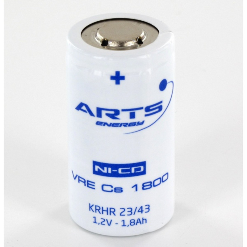Arts Energy VRE Cs 1800 1800mAh 1.2v Cylindrical Cell