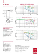 Saft LO40SX STS Lithium Battery 2/3 thin D 3.5 Ah 2.8 V Li-SO2 Cylindrical Cell