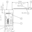 Tadiran TL-4920/V Lithium Battery C 8.5 Ah 3.6V XOL Custom Battery Pack with Leads