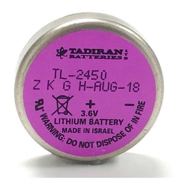 Tadiran TL-2450 Lithium Battery 2450 0.55 Ah 3.6V iXtra Wafer Cell - Ttek Store