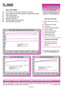 Tadiran TL-5920 Lithium Battery C 8.5 Ah 3.6V iXtra Cylindrical Cell