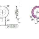 TLI-1520A TP Tadiran TLI-1520A Lithium Ion Battery 1/2AA 90 mAh 4.0 V Cylindrical Cell