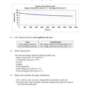 Tadiran TLI-1520A Lithium Ion Battery 1/2AA 90 mAh 4.0 V Cylindrical Cell